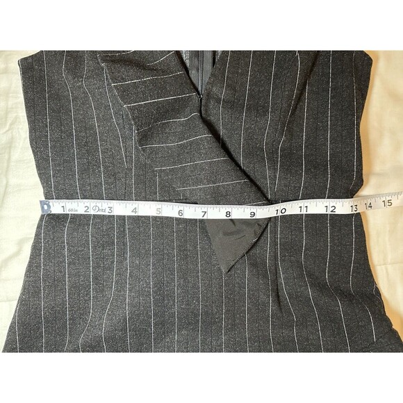 SAYLOR Charcoal‎ Bettie Asymmetrical Mini Dress SIZE SMALL - Picture 12 of 13